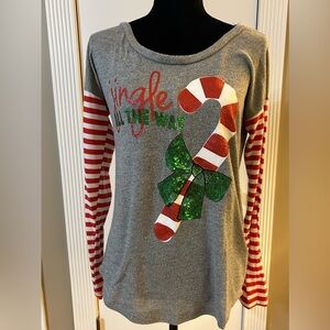 Wishing You A Very Magical Season Women's Jingle All The Way T-Shirt Size Small